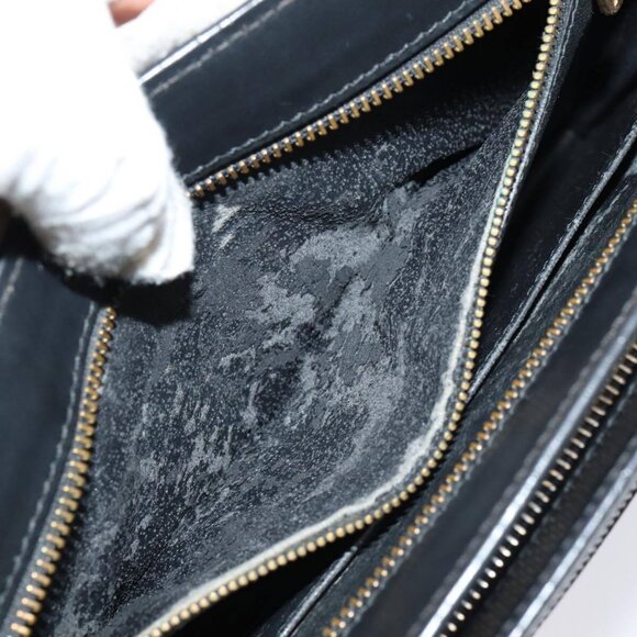 LOUIS VUITTON Epi Angian Shoulder Bag 2way Black - Picture 8 of 16